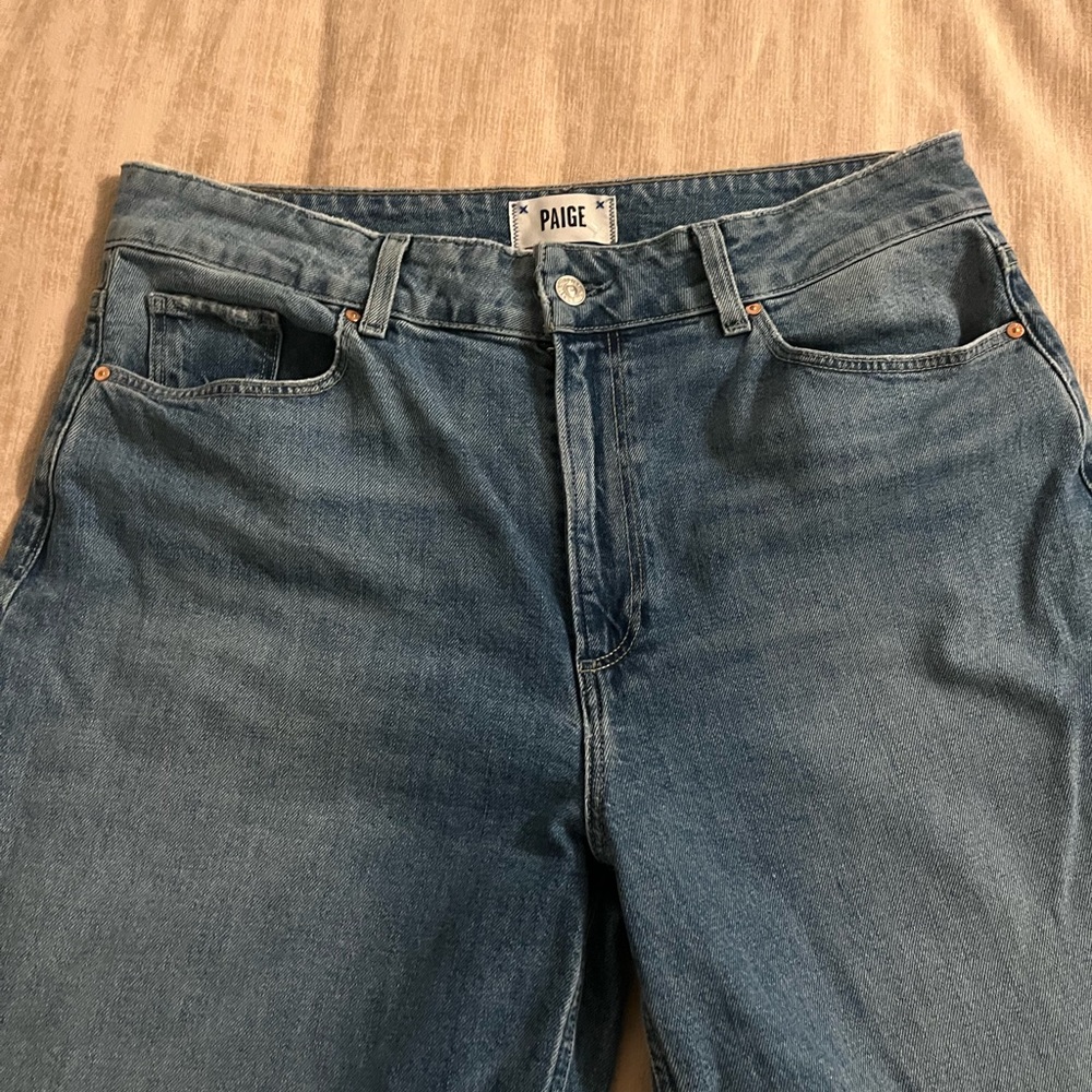 PAIGE Sasha wide leg jeans 32 - Picture 7 of 10